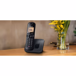 Panasonic KX-TGC250 Telefono DECT Identificatore di chiamata Nero