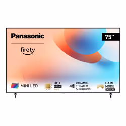 Panasonic TV-75W95AEG, 190,5 cm (75"), 3840 x 2160 Pixel, 4K Ultra HD, LCD, Smart TV, Nero