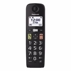 Panasonic KX-TGU112 Telefono DECT Identificatore di chiamata Nero - Vista aggiuntiva 5