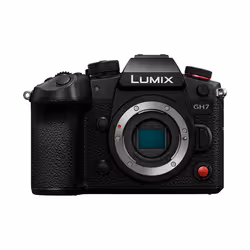Panasonic GH7, 25,5 MP, 5776 x 4336 Pixel, BSI CMOS, 4K Ultra HD, Touch screen, Nero