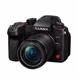 Panasonic GH7 + 12-60mm F3.5-5.6 Corpo MILC 25,5 MP BSI CMOS 5776 x 4336 Pixel Nero - Vista aggiuntiva 2