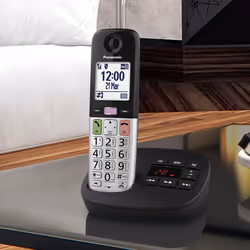 Panasonic Sistema di risposta cordless digitale KX-TGU430 - Vista aggiuntiva 6