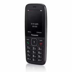 Panasonic KX-TF400, Barra, SIM singola, 6,1 cm (2.4"), 0,3 MP, Bluetooth, Nero