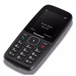 Panasonic KX-TF400 6,1 cm (2.4") 110 g Nero Telefono cellulare basico