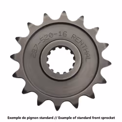RENTHAL Pignone standard in acciaio 482 - 428