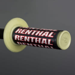 RENTHAL Protezioni maniglie Clean Grips nere/rosse, nero