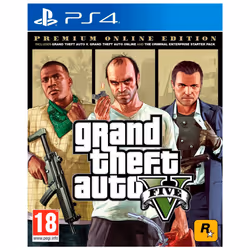 Take-Two Interactive Grand Theft Auto V - Premium Online Edition, PlayStation 4, Modalità multiplayer, M (Mature)