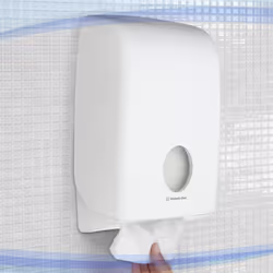 Aquarius 6945 dispenser di asciugamani di carta Distributore di asciugamani di carta in fogli Bianco - Vista aggiuntiva 4