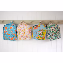 Craenen REX.W.24799 zaino Zaino scolastico Multicolore Cotone, Nylon