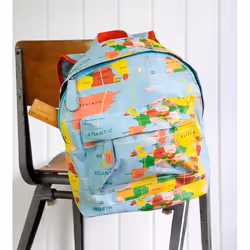 Craenen REX.W.24799 zaino Zaino scolastico Multicolore Cotone, Nylon - Vista aggiuntiva 4