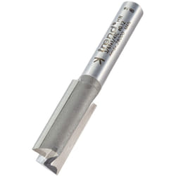 Trend - Professional - Punta per fresa dritta con codolo da 1/4', ø 3/61 x 1/4TC, diametro 10 mm, lunghezza di taglio 25 mm, con due scanalature in