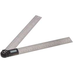Trend - Regolo angolare digitale da 300 mm, con due righelli in acciaio inossidabile da 300 mm che possono essere utilizzati per calcolare gli angoli