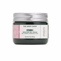 The Body Shop Vitamin E Moisture Gel Cream, 50 ml, Donna, Tipi diversi di pelle, Idratante, 48 h, Barattolo