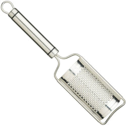 Kitchen Craft - KitchenCraft Grattugia per Formaggio Professionale, in Acciaio Inossidabile, 21 cm - Argento