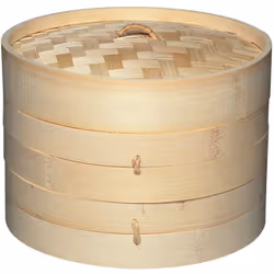 World of Flavours de bamboo vegetable steamer de KitchenCraft (medium): Questa robusta de bamboo steamer, de della gamma Worl ...