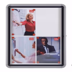 Nobo Bacheca per esterni -fondo magnetico 4xA4 - Vista aggiuntiva 8