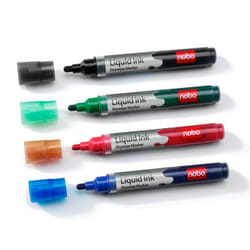 Nobo Pennarelli cancellabili a secco Liquid Ink assortiti (6)