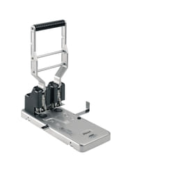 Rexel HD2150 Perforatore a 2 Fori per Grandi Volumi - Argento/Nero