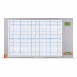 Nobo Performance Plus Planning Mensile, Mese, Blu, Grigio, Bianco, 1040 mm, 600 mm, 4,4 kg, 1170 mm