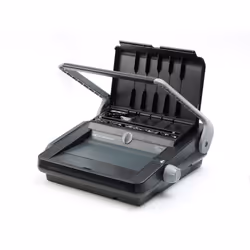 GBC Rilegatrice Ad Anelli Metallici WireBind W20, Manuale, 125 fogli, Nero, Grigio