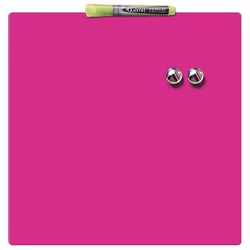 Rexel pannello magnetico rosa 360x360mm, 360 x 360 mm, Rosa, Magnete, 393 g