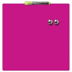 Rexel pannello magnetico rosa 360x360mm