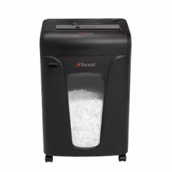 Rexel REM820, Taglio a frammenti, 22,5 cm, 2 x 15 mm, 21 L, 220 fogli, 58 dB
