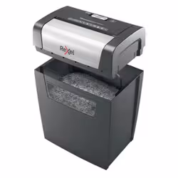 Rexel X406 distruggi documenti Triturazione incrociata 22 cm Nero, Argento - Vista aggiuntiva 4