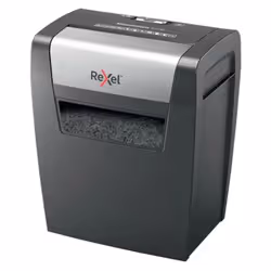 Rexel X406 distruggi documenti Triturazione incrociata 22 cm Nero, Argento - Vista aggiuntiva 5