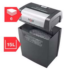 Rexel Momentum X406 distruggi documenti Taglio a particelle Blu, Grigio - Vista aggiuntiva 6
