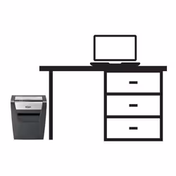 Rexel Momentum X312 distruggi documenti Taglio a particelle Nero, Grigio - Vista aggiuntiva 5