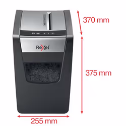 Rexel Momentum X410-SL distruggi documenti Triturazione incrociata Nero, Grigio - Vista aggiuntiva 4
