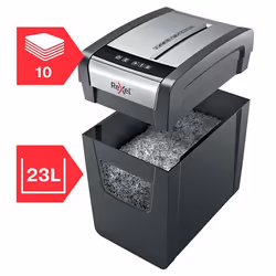 Rexel Momentum X410-SL distruggi documenti Triturazione incrociata Nero, Grigio - Vista aggiuntiva 6