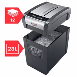 Rexel Momentum X312-SL distruggi documenti Taglio a particelle Nero, Grigio - Vista aggiuntiva 6