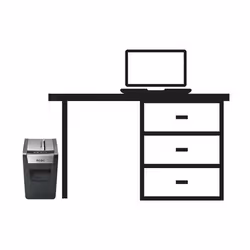 Rexel Momentum X312-SL distruggi documenti Taglio a particelle Nero, Grigio - Vista aggiuntiva 7