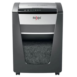 Rexel M515 distruggi documenti Taglio a frammenti 60 dB 23 cm Nero, Argento