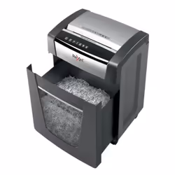Rexel M515 distruggi documenti Taglio a frammenti 60 dB 23 cm Nero, Argento