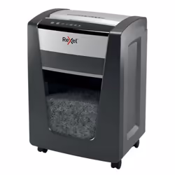 Rexel M515 distruggi documenti Taglio a frammenti 60 dB 23 cm Nero, Argento - Vista aggiuntiva 4
