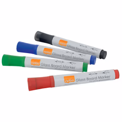 Nobo 1905324, Vetro, Nero, Blu, Verde, Rosso, 4 pz