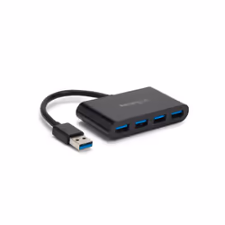 Kensington Hub a 4 porte USB 3.0 UH4000 - Nero - Vista aggiuntiva 5