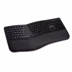 Kensington Pro Fit Ergo, Full-size (100%), Con cavo e senza cavo, Wireless a RF + USB, QWERTZ, Nero