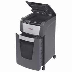 Rexel Optimum AutoFeed+ 225X distruggi documenti Triturazione incrociata 55 dB 23 cm Nero, Argento - Vista aggiuntiva 4