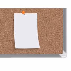 Nobo Premium Plus bacheca per appunti Interno Marrone Alluminio - Vista aggiuntiva 4