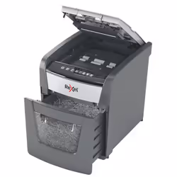 Rexel Optimum AutoFeed+ 50X distruggi documenti Triturazione incrociata 55 dB 22 cm Nero, Grigio - Vista aggiuntiva 4