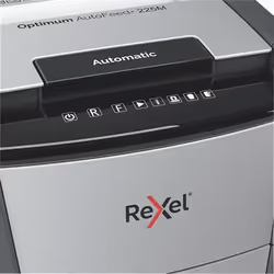 Rexel AutoFeed+ 225M distruggi documenti Taglio a frammenti 55 dB 23 cm Nero, Grigio - Vista aggiuntiva 5