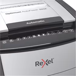 Rexel AutoFeed+ 600X distruggi documenti Triturazione incrociata 55 dB 23 cm Nero, Grigio - Vista aggiuntiva 5