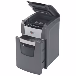Rexel AutoFeed+ 130M distruggi documenti Taglio a frammenti 55 dB Nero, Grigio - Vista aggiuntiva 4