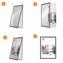 Nobo Impression Pro A3 339 x 463 mm Rettangolo Bianco - Vista aggiuntiva 7