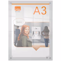 Nobo Premium Plus A3 lavagna 420 x 297 mm Acrilico - Vista aggiuntiva 4