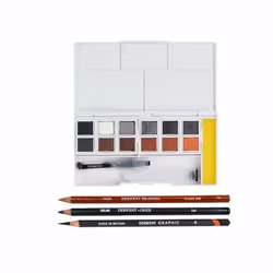 Derwent 2305903, Colori assortiti, Vernice a inchiostro, Duro, 12 pz